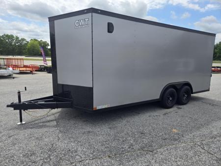 New 2026 COVERED WAGON 8.5X18 ENCLOSED TRAILER WITH BLACKOUT PACKAGE