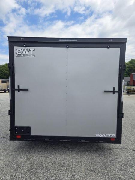New 2026 COVERED WAGON 8.5X18 ENCLOSED TRAILER WITH BLACKOUT PACKAGE