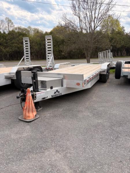 New 2026 Nordtek Aluminum TD82  X 22' -14K GVW Full Power Tilt Trailer