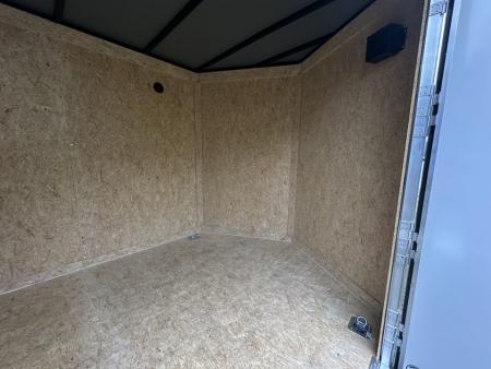 New 2026 COVERED WAGON 7X14 TANDEM AXLE ENCLOSED TRAILER WITH POLYCORE SIDING