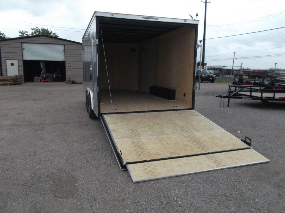 New 2026 Covered Wagon Trailers 8.5x16 Cargo Trailer / Car Hauler ...