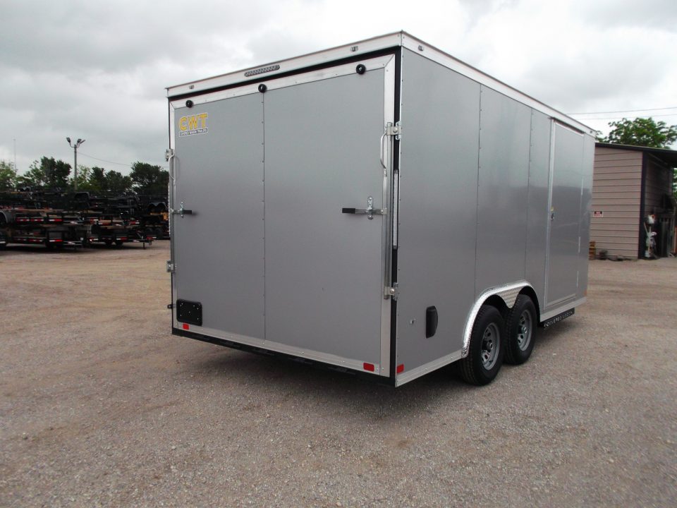 New 2026 Covered Wagon Trailers 8.5x16 Cargo Trailer / Car Hauler ...