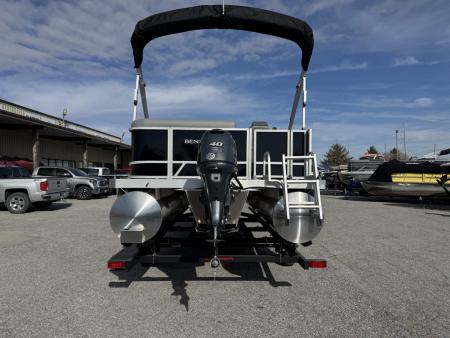 Used 2025 Bennington 18 S Cruise Pontoon Boat Narrow Beam