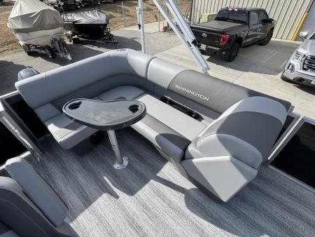 Used 2025 Bennington 18 S Cruise Pontoon Boat Narrow Beam