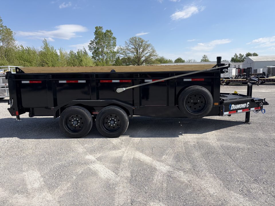 New 2026 Diamond C Trailers LPT208L16X81 (81" X 16') 18K (Pacesetter Ed.) Telescopic Dump Trailer