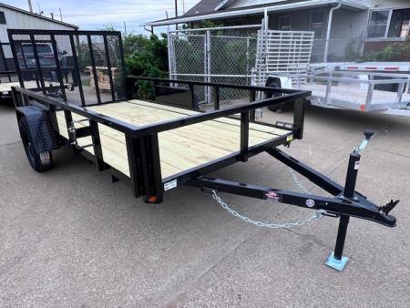 New 2026 Quality Steel 3K 74x12 Utility W/ Gate Assist