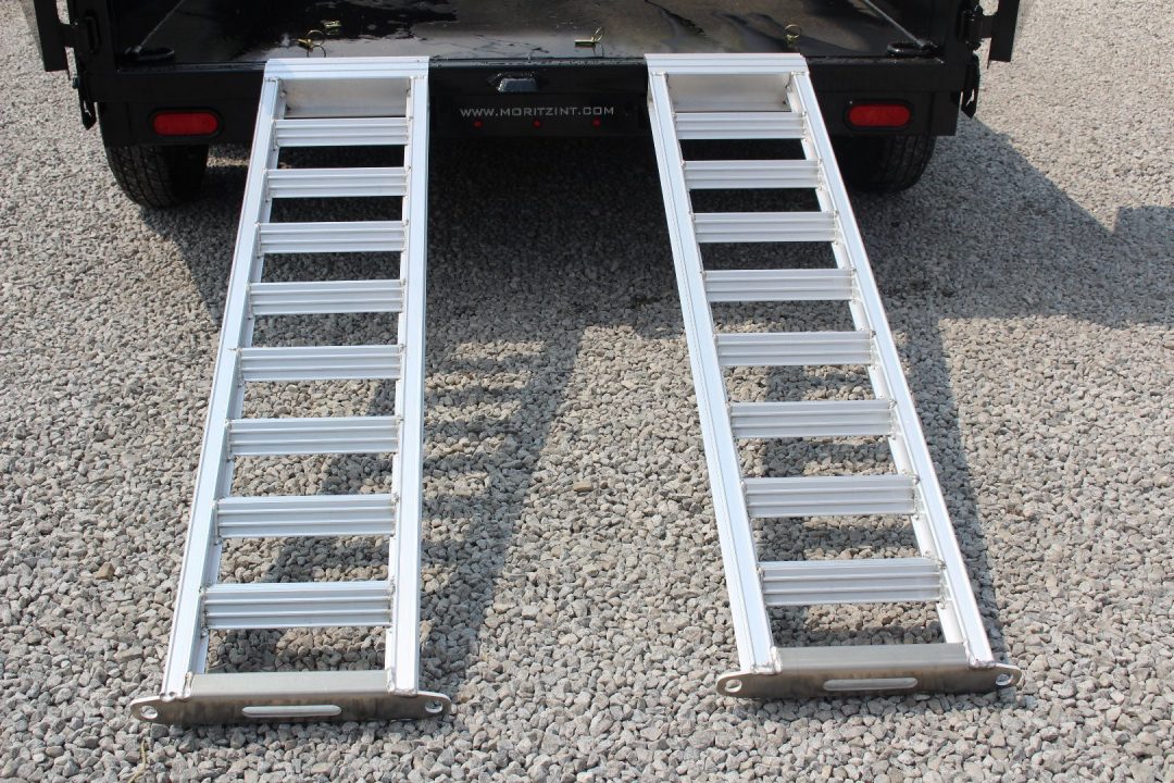 New 2026 Moritz 6' 10" x 12' Heavy Commercial DLH Series Dump Trailer - 14000# GVW