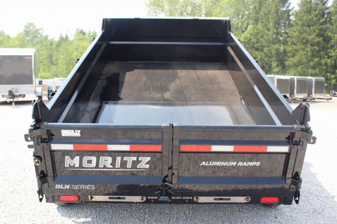 New 2026 Moritz 6' 10" x 12' Heavy Commercial DLH Series Dump Trailer - 14000# GVW