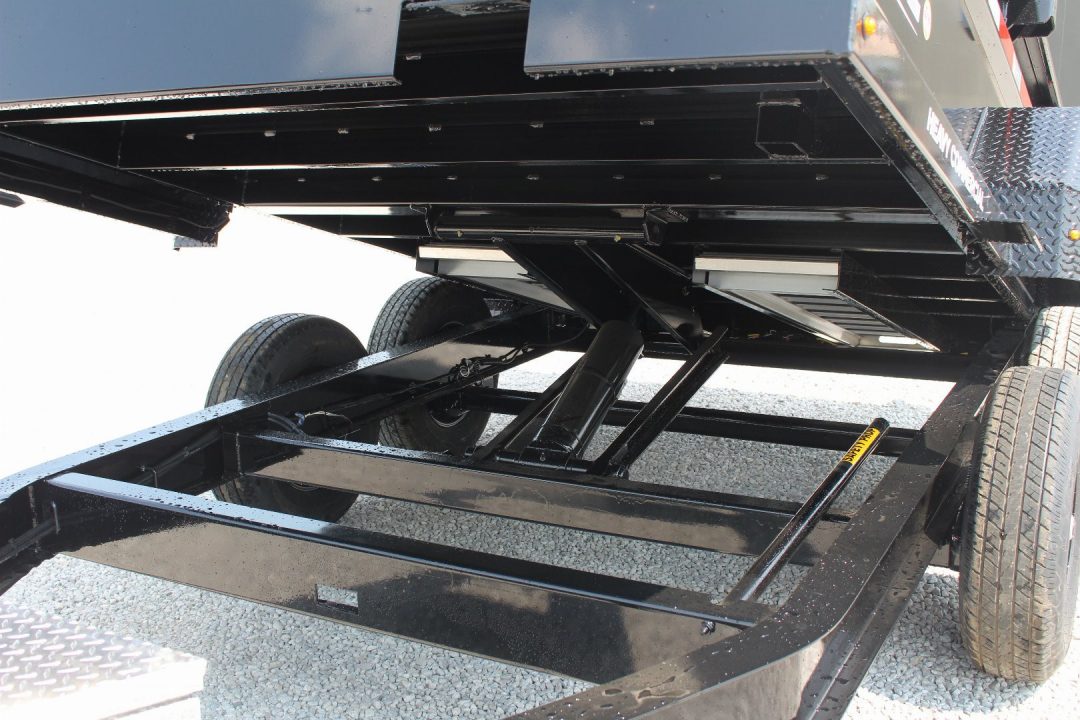 New 2026 Moritz 6' 10" x 12' Heavy Commercial DLH Series Dump Trailer - 14000# GVW