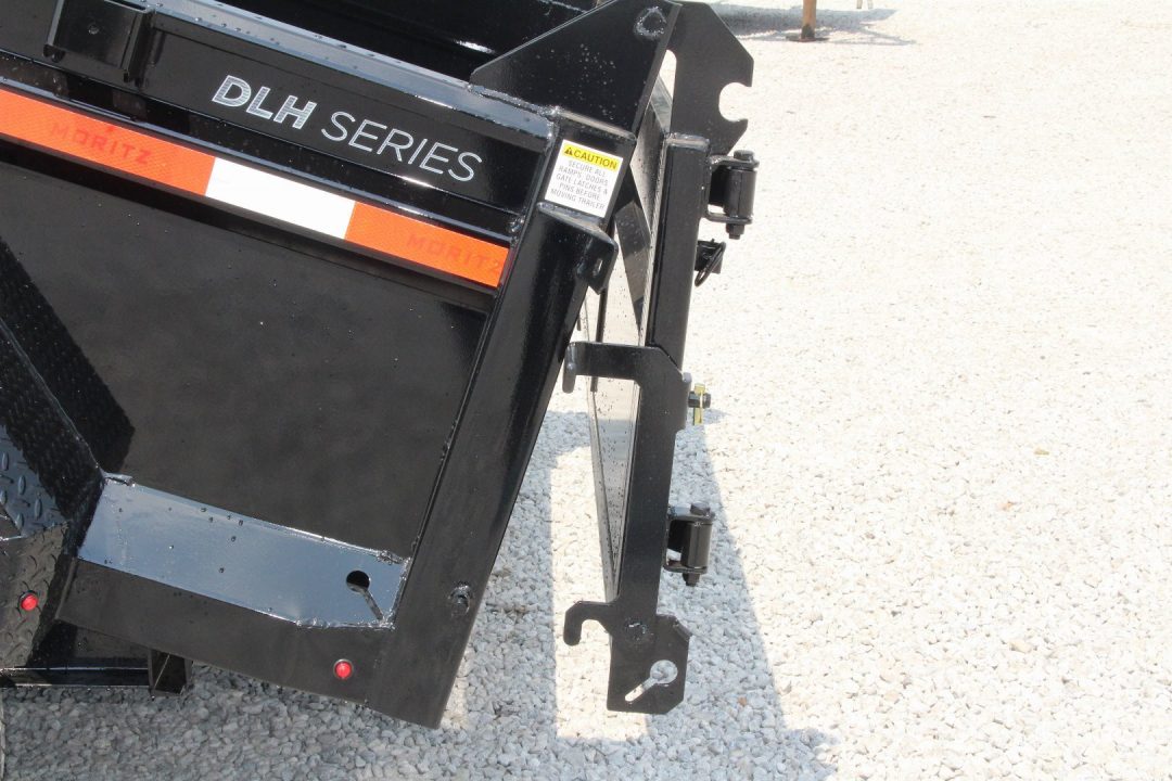 New 2026 Moritz 6' 10" x 12' Heavy Commercial DLH Series Dump Trailer - 14000# GVW