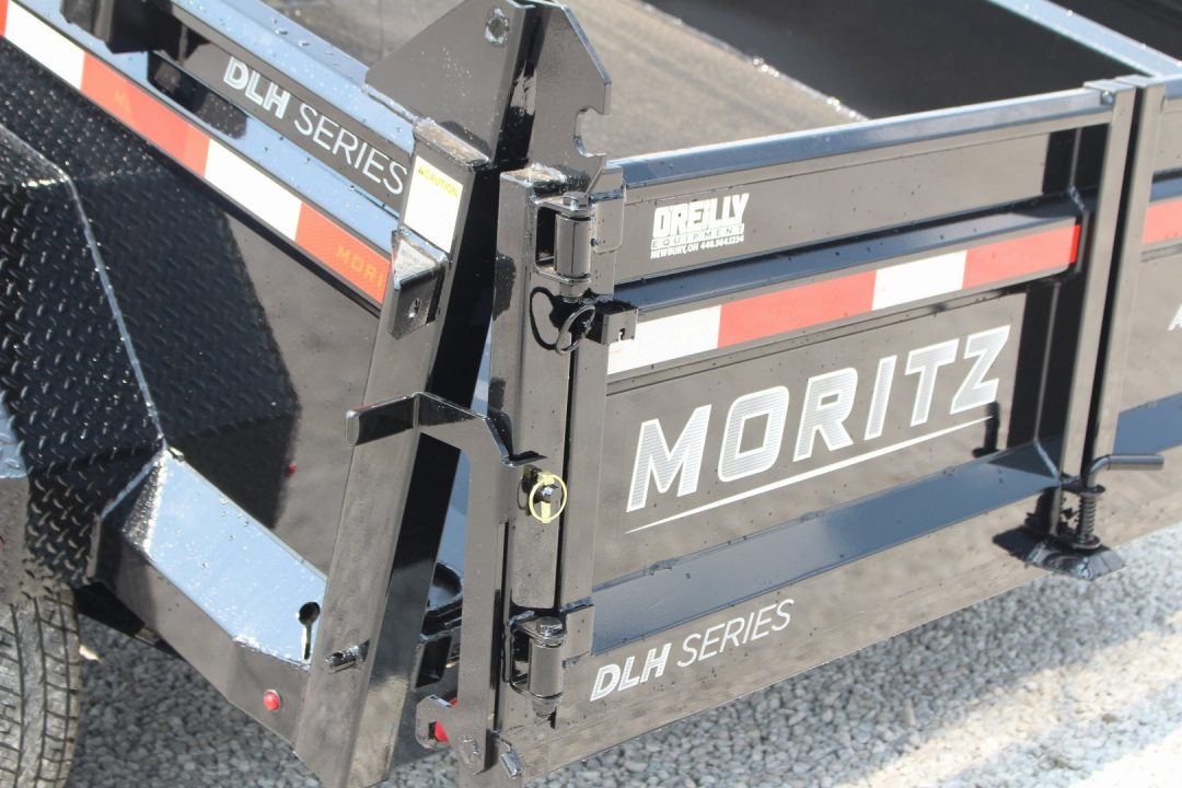 New 2026 Moritz 6' 10" x 12' Heavy Commercial DLH Series Dump Trailer - 14000# GVW