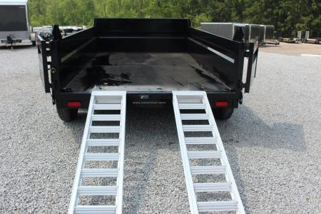 New 2026 Moritz 6' 10" x 12' Heavy Commercial DLH Series Dump Trailer - 14000# GVW
