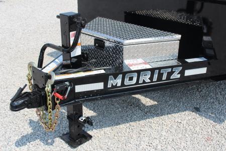 New 2026 Moritz 6' 10" x 12' Heavy Commercial DLH Series Dump Trailer - 14000# GVW