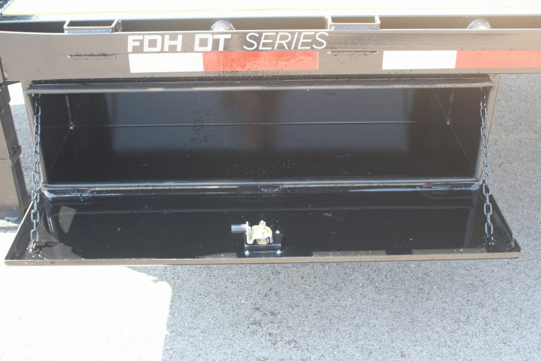 New 2026 Moritz FDPH DT 20' + 5' - Pintle Ring Deckover Equipment Trailer - 25900# GVW