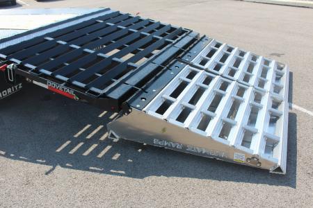 New 2026 Moritz FDPH DT 20' + 5' - Pintle Ring Deckover Equipment Trailer - 25900# GVW