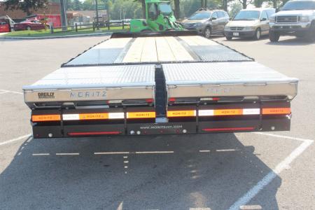 New 2026 Moritz FDPH DT 20' + 5' - Pintle Ring Deckover Equipment Trailer - 25900# GVW