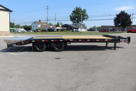New 2026 Moritz FDPH DT 20' + 5' - Pintle Ring Deckover Equipment Trailer - 25900# GVW