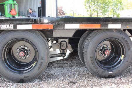 New 2026 Moritz FDGH Hydraulic Tail 30' GOOSENECK Deckover Flatbed Trailer- 25900# GVW