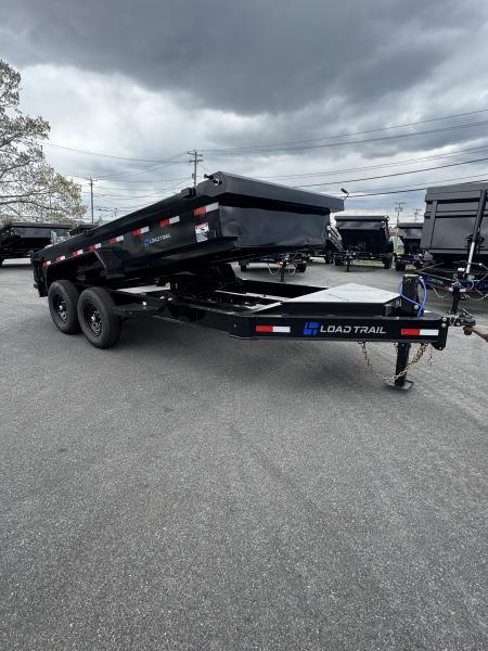 New 2026 Load Trail DE83X14 Dump Trailer 14K GVWR Ramps & Tarp