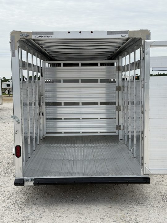 New 2026 Featherlite 20' Stock Trailer