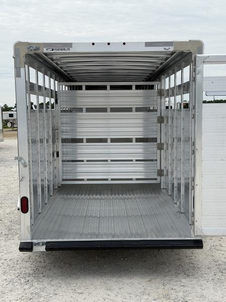 New 2026 Featherlite 20' Stock Trailer