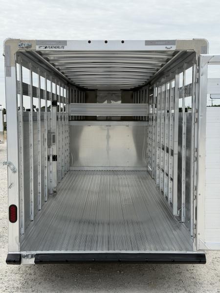 New 2026 Featherlite 20' Stock Trailer