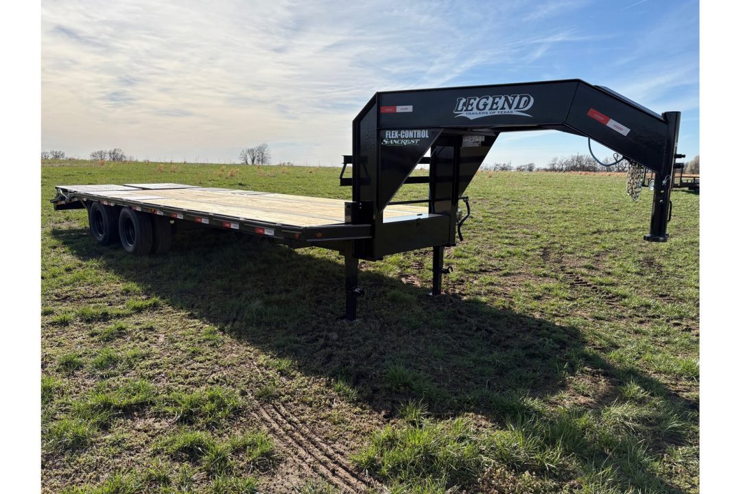 New 2026 Legend Trailers 102X25 TANDEM LO-PRO GOOSENECK W/10K AXLES & MAX RAMPS