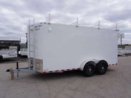 New 2026 Cell-Tech Trailers 7x16ft Enclosed Trailer
