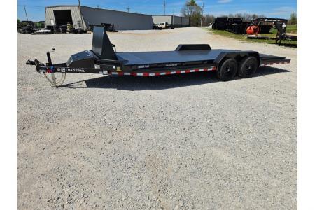 New 2026 Load Trail 83X22 TANDEM 10K SPORT HAULER W/ ROCK SHIELD FRONT TOOLBOX STEEL FLOOR & 4FT DOVE