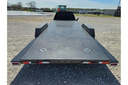 New 2026 Load Trail 83X22 TANDEM 10K SPORT HAULER W/ ROCK SHIELD FRONT TOOLBOX STEEL FLOOR & 4FT DOVE