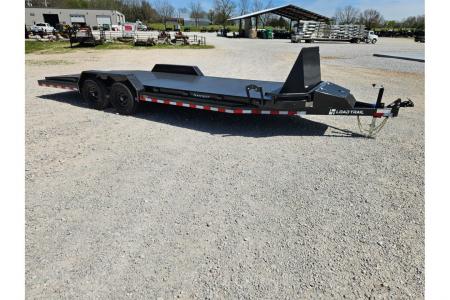 New 2026 Load Trail 83X22 TANDEM 10K SPORT HAULER W/ ROCK SHIELD FRONT TOOLBOX STEEL FLOOR & 4FT DOVE
