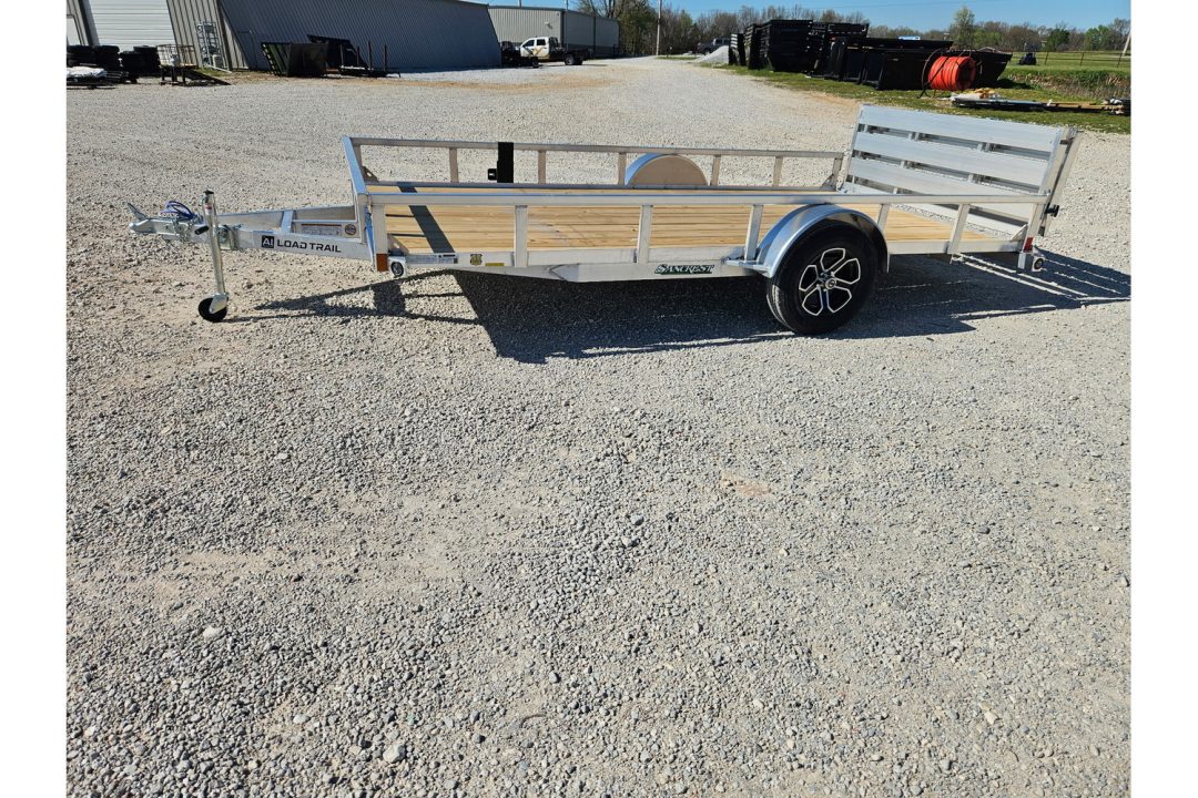 New 2026 Load Trail 83X14 SINGLE 3.5K ALUMINUM UTILITY W/BI-FOLD GATE