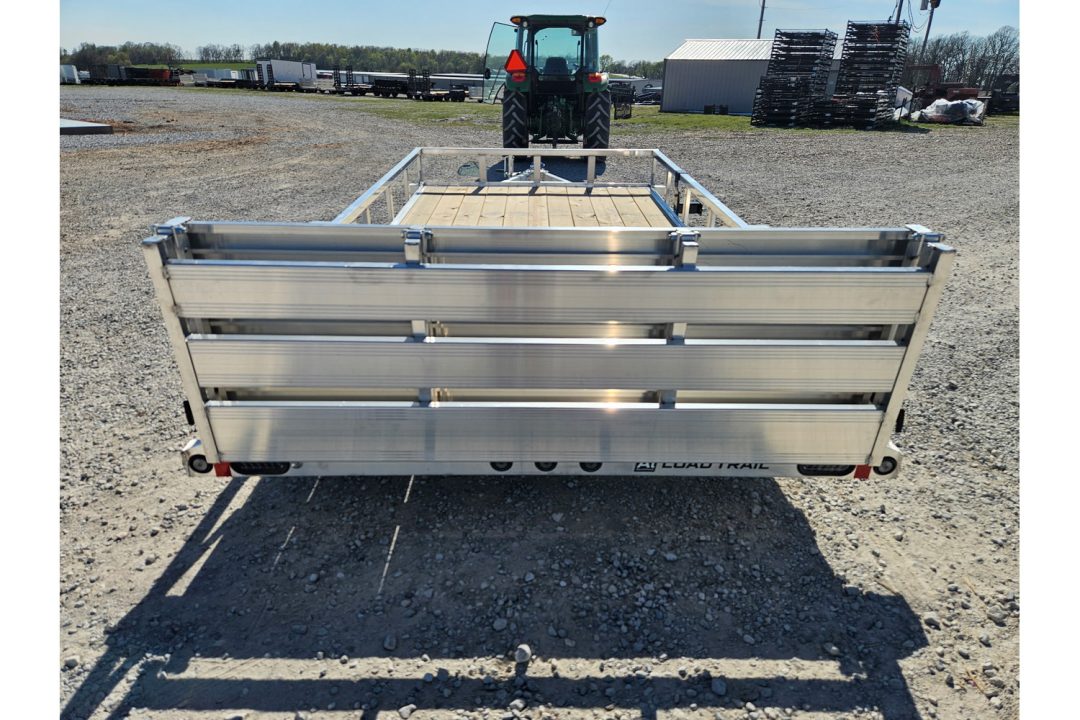 New 2026 Load Trail 83X14 SINGLE 3.5K ALUMINUM UTILITY W/BI-FOLD GATE