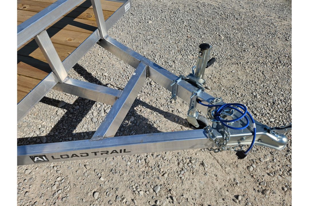New 2026 Load Trail 83X14 SINGLE 3.5K ALUMINUM UTILITY W/BI-FOLD GATE