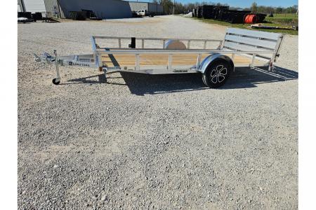New 2026 Load Trail 83X14 SINGLE 3.5K ALUMINUM UTILITY W/BI-FOLD GATE