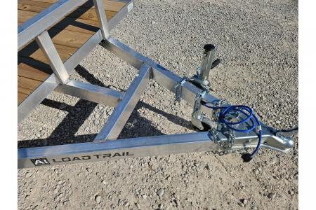 New 2026 Load Trail 83X14 SINGLE 3.5K ALUMINUM UTILITY W/BI-FOLD GATE