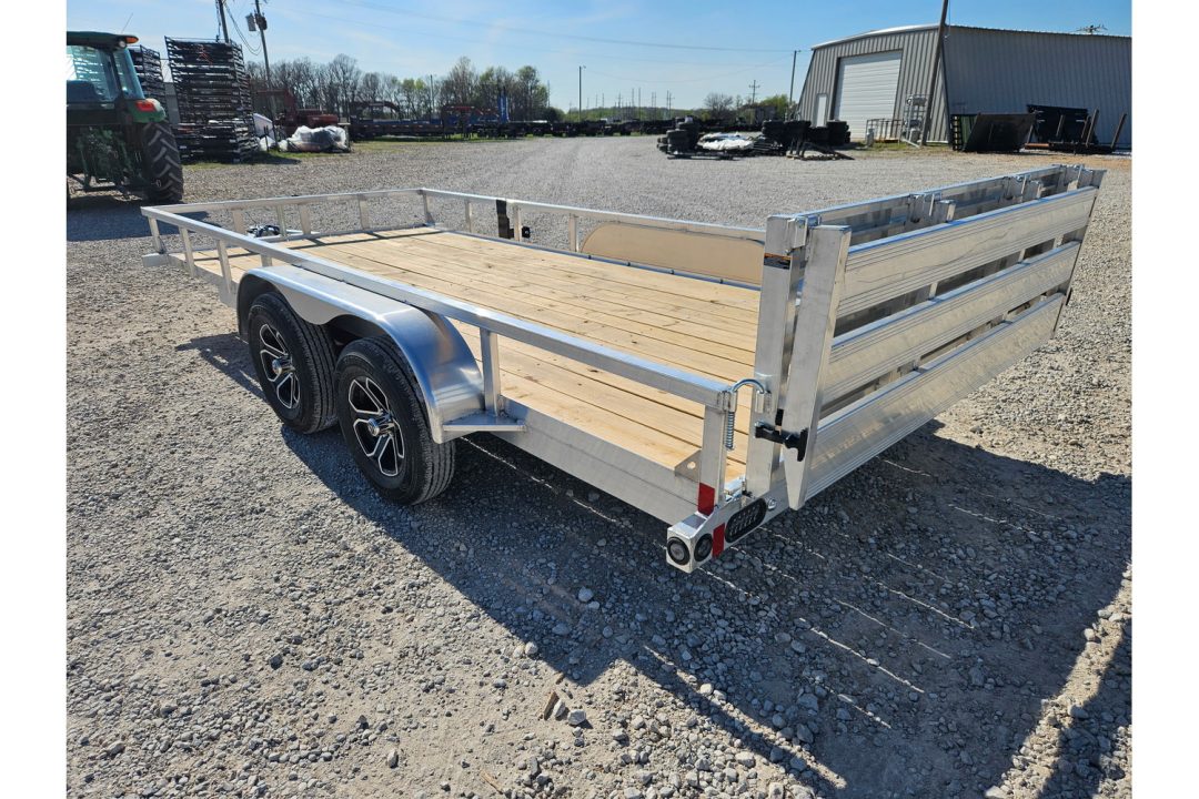 New 2026 Load Trail 83X16 TANDEM 7K ALUMINUM UTILITY W/BI-FOLD GATE