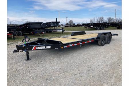 New 2026 Baseline 82x22 TANDEM 16K TILT W/ 6' STATIONARY DECK, 16' TILT DECK & 14 PLY TIRES