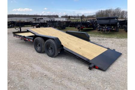 New 2026 Baseline 82x22 TANDEM 16K TILT W/ 6' STATIONARY DECK, 16' TILT DECK & 14 PLY TIRES