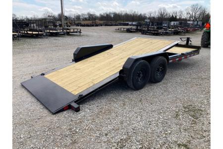 New 2026 Baseline 82x22 TANDEM 16K TILT W/ 6' STATIONARY DECK, 16' TILT DECK & 14 PLY TIRES