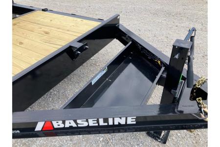 New 2026 Baseline 82x22 TANDEM 16K TILT W/ 6' STATIONARY DECK, 16' TILT DECK & 14 PLY TIRES