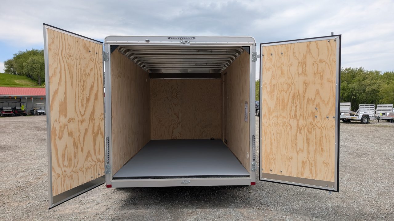 New 2026 Car Mate 7x14 HD Custom Cargo Trailer w/ Barn Doors (6" Add'l Hgt)