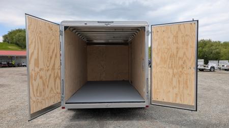 New 2026 Car Mate 7x14 HD Custom Cargo Trailer w/ Barn Doors (6" Add'l Hgt)