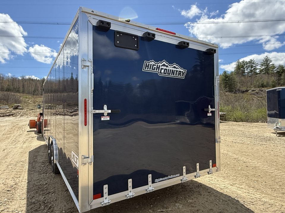 New 2026 High Country 8.5X24 +3ft V nose/ All Aluminum/ 7' Interior Height - 9990 GVW