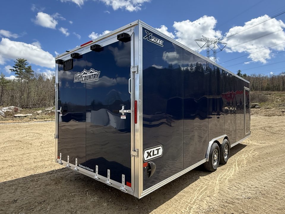 New 2026 High Country 8.5X24 +3ft V nose/ All Aluminum/ 7' Interior Height - 9990 GVW