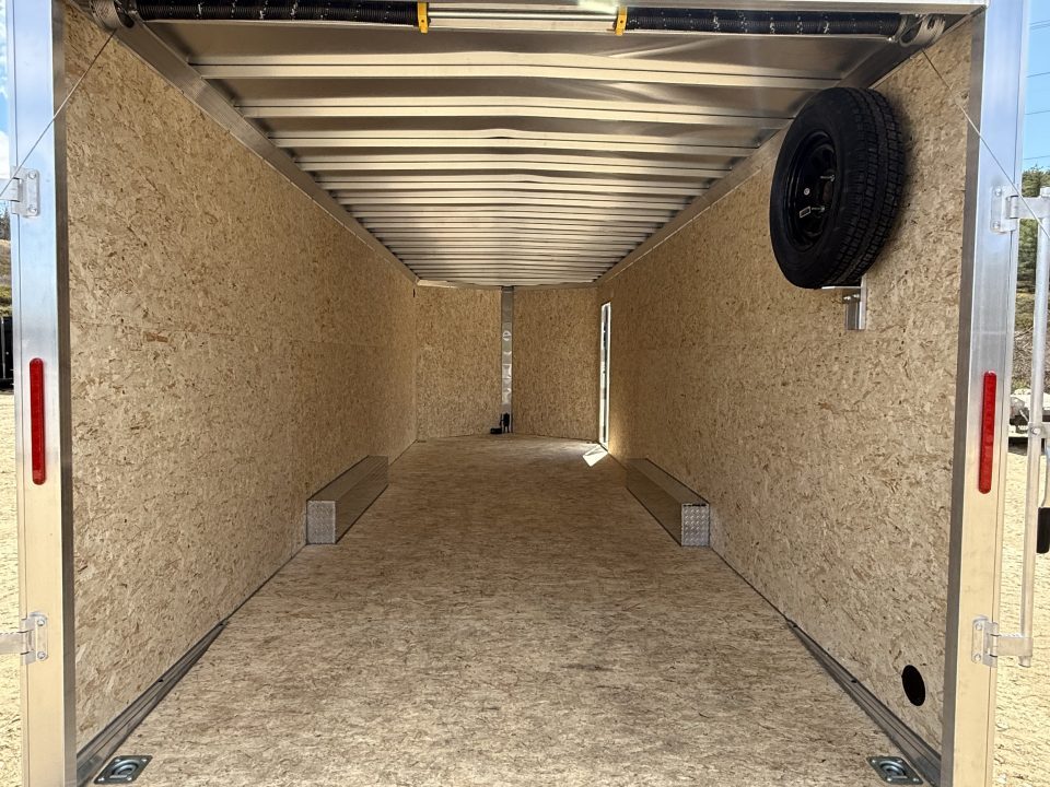 New 2026 High Country 8.5X24 +3ft V nose/ All Aluminum/ 7' Interior Height - 9990 GVW