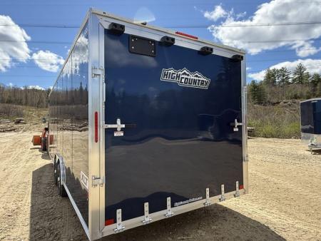New 2026 High Country 8.5X24 +3ft V nose/ All Aluminum/ 7' Interior Height - 9990 GVW