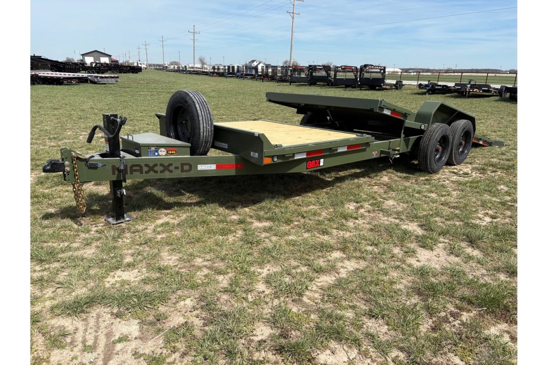 New 2026 MAXX-D 83x22 Tandem 16K Tilt W/ 6' Tilt Deck & 16' Stationary