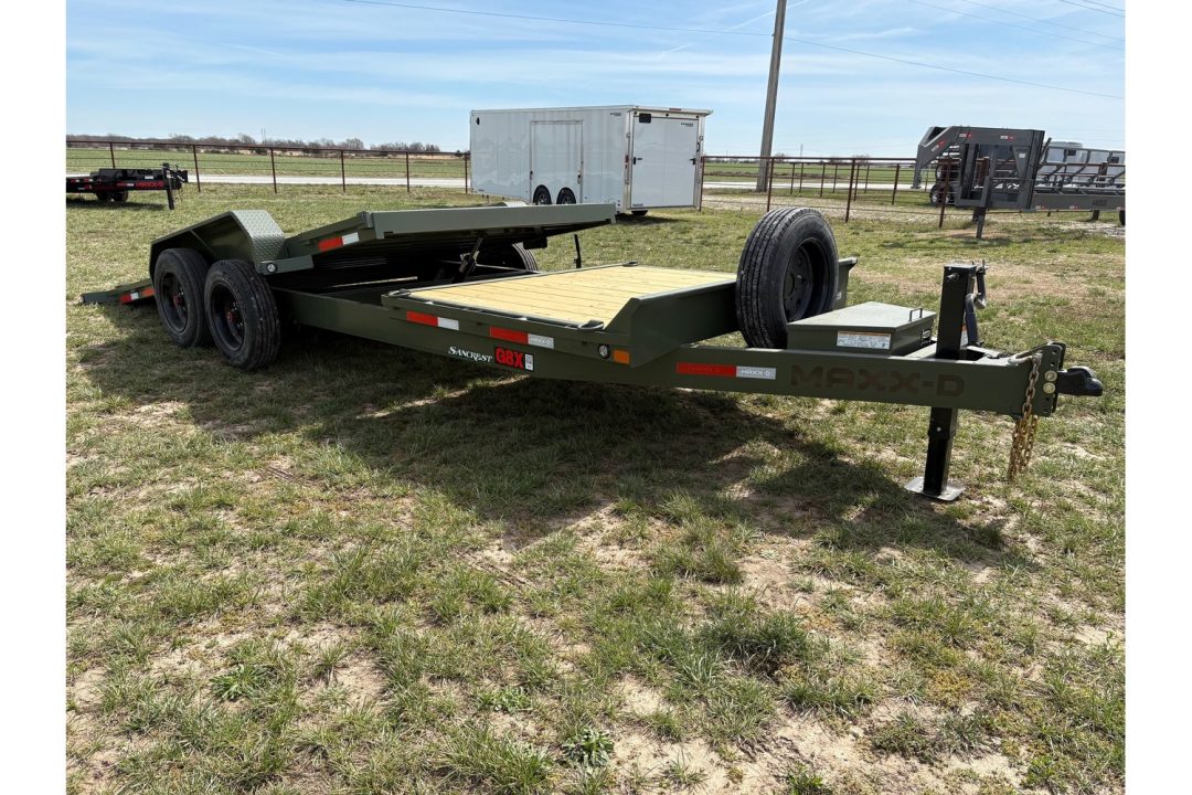 New 2026 MAXX-D 83x22 Tandem 16K Tilt W/ 6' Tilt Deck & 16' Stationary