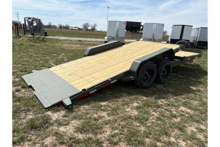New 2026 MAXX-D 83x22 Tandem 16K Tilt W/ 6' Tilt Deck & 16' Stationary